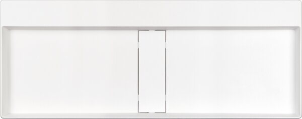 Deante Blur umyvadlo 100x40 cm obdélníkový na pult bílá matný CQB_AU1S