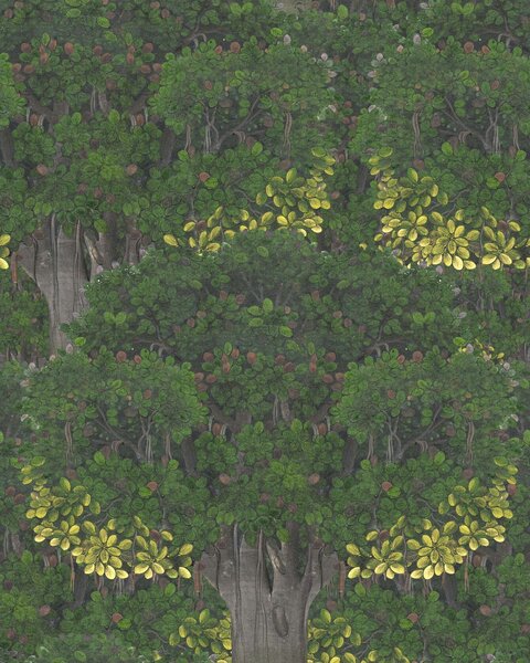 Mind the Gap WP 20466 Savage Leaves