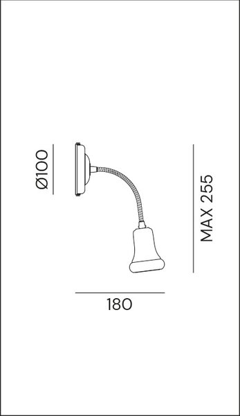 Bodové světlo Il Fanale MINI 208.20.OO