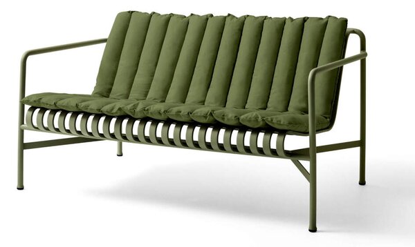 HAY Prošívaný podsedák Palissade Lounge Sofa Soft Quilted Cushion, olive