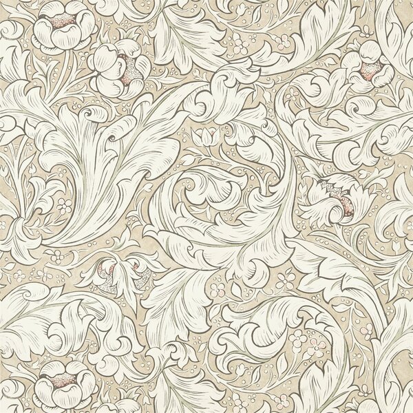 Morris & Co Pure Bachelors Button odstín: Linen/Coral