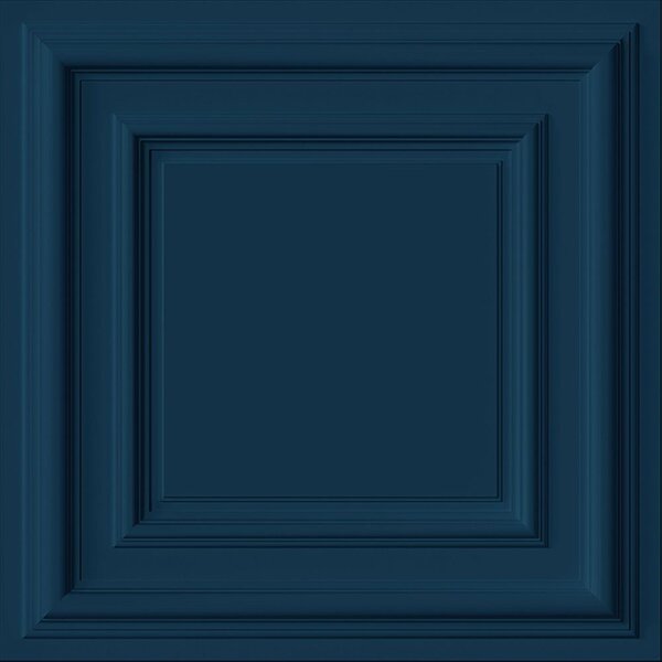 Vliesová tapeta na zeď, modrá, 3D efekt obložení, 347812, 3D Reflections, Origin