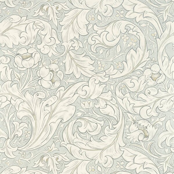 Morris & Co Pure Bachelors Button odstín: Grey Blue