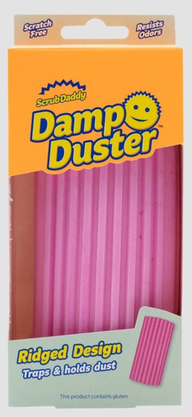 SRUB DADDY Houba na prach, čistící houbička SCRUB DADDY DUSTER, růžová