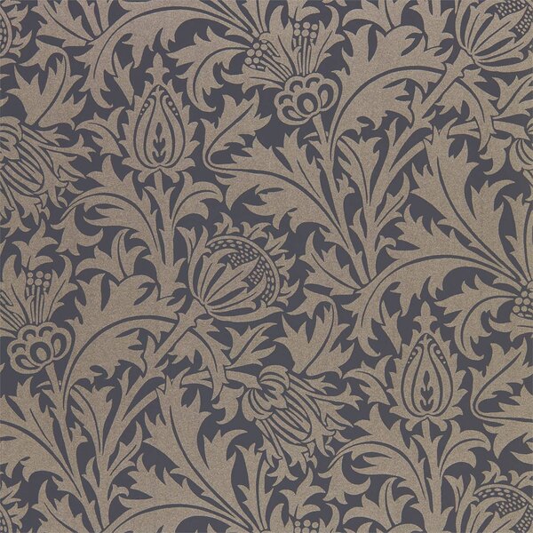 Morris & Co Pure Thistle odstín: Black Ink