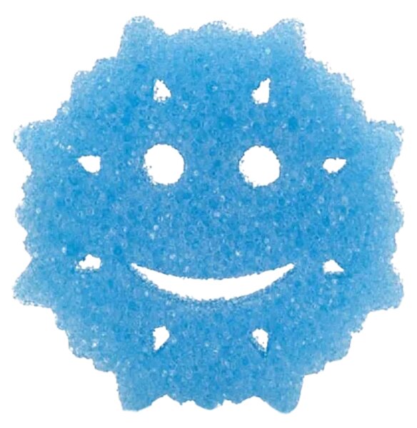 SRUB DADDY Houbička na nádobí a čistění, chytrá houba SCRUB DADDY, LIMITOVANÁ EDICE - Sněhová vločka