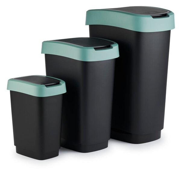 Odpadkový koš z recyklovaného plastu 25 l Twist - Rotho