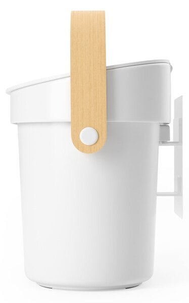 Bílá nádoba na kompostovatelný odpad 4 l Bellwood – Umbra