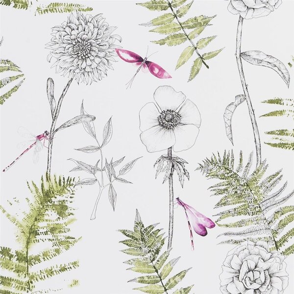 Designers Guild - Acanthus Odstín tapety: Indigo