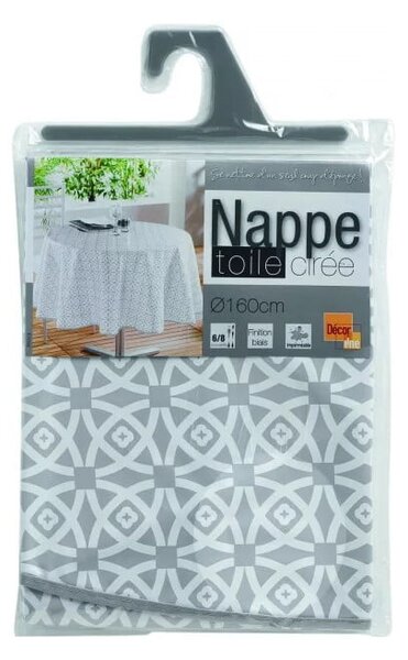 Omyvatelný ubrus ø 160 cm Abaca – douceur d'intérieur