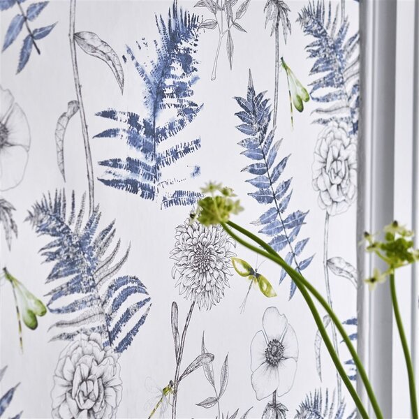 Designers Guild - Acanthus Odstín tapety: Indigo