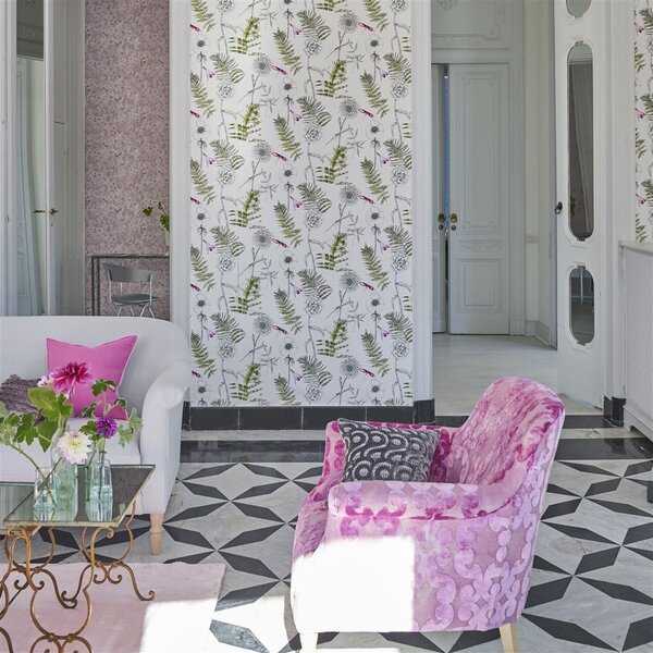 Designers Guild - Acanthus Odstín tapety: Indigo