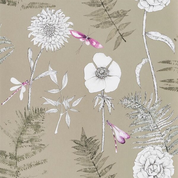 Designers Guild - Acanthus Odstín tapety: Indigo