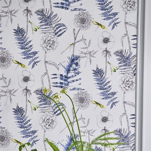 Designers Guild - Acanthus Odstín tapety: Indigo
