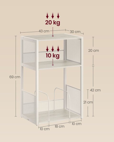 Příruční stolek LET275W01
