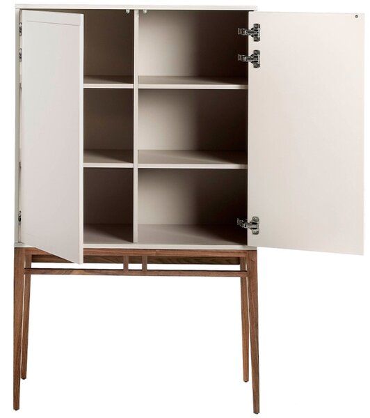 -25 % Dny MOMENTI– Šedá lakovaná komoda Angel Cerdá No. 3073, 90 x 45 cm