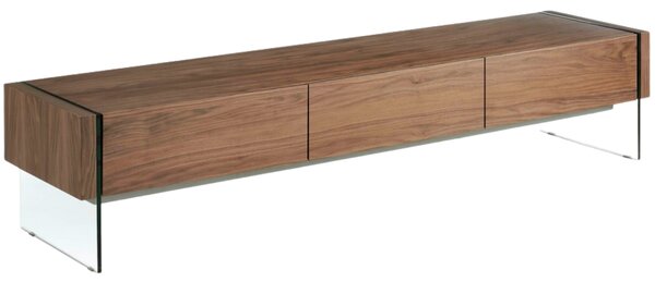 -25 % Dny MOMENTI– Ořechový TV stolek Angel Cerdá No. 3085, 188 x 45 cm