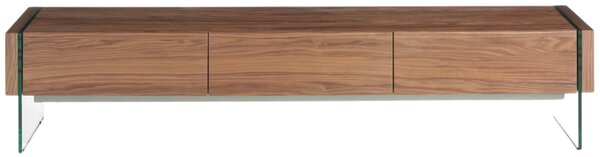 -25 % Dny MOMENTI– Ořechový TV stolek Angel Cerdá No. 3085, 188 x 45 cm
