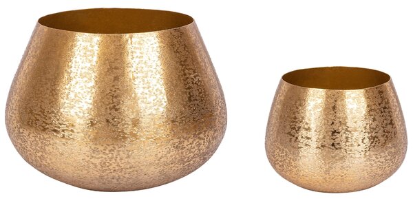 -25 % Dny MOMENTI– Bizzotto Set kovových květináčů Varanasi Ø 30/42,5 cm