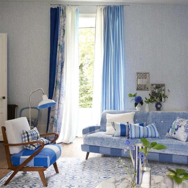 Designers Guild - Obi Odstín tapety: Graphite