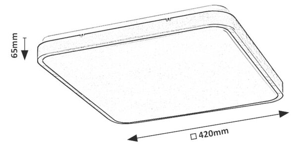 Rabalux ALENZO LED panel 71423