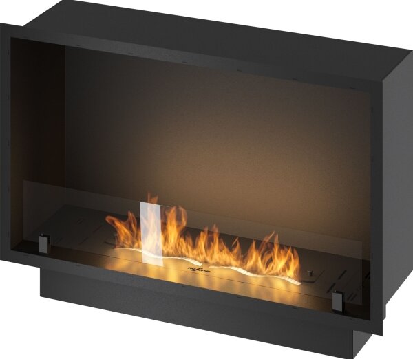 InFire - Vestavěný BIO krb 49,4x84,4 cm 3,5kW černá