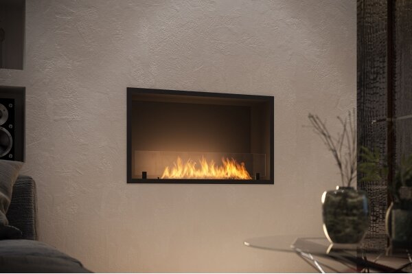 InFire - Vestavěný BIO krb 49,4x84,4 cm 3,5kW černá