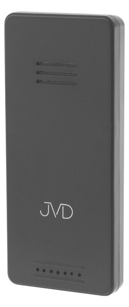 JVD Černý digitální rádiem řízený budík JVD RB3552.2