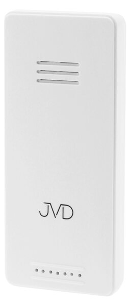 JVD Bílý digitální rádiem řízený budík JVD RB3552.1