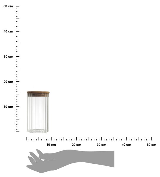 Skleněná nádoba na potraviny Arno 700 ml
