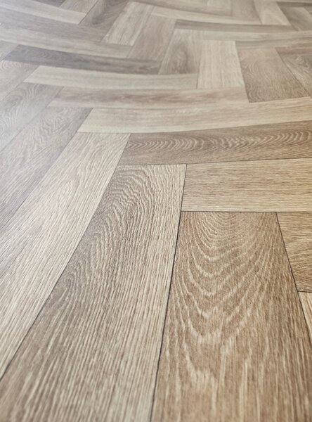 PVC podlaha Tarkett Iconik 280T Ancares Herringbone Brown