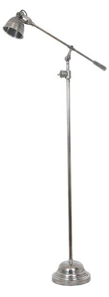 Stojací lampa do obýváku OLIVIER Barva: spálená černá