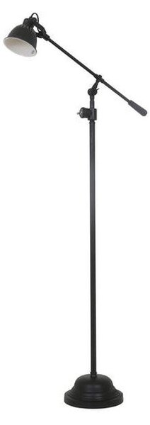 Stojací lampa do obýváku OLIVIER Barva: spálená černá