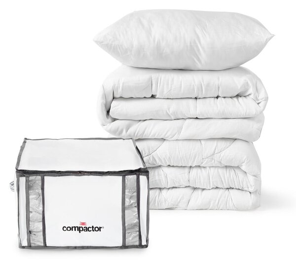 Vakuové vyztužené látkové úložné boxy na oblečení v sadě 2 ks 42x25x25 cm Life – Compactor