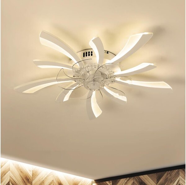 Brilagi -LED Stmívatelné svítidlo s ventilátorem LED/50W/230V 3000-6500K bílá+DO