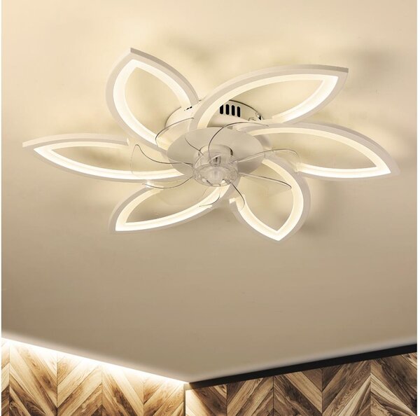 Brilagi-LED Stmívatelné svítidlo s ventilátorem LED/50W/230V 3000-6500K bílá+DO