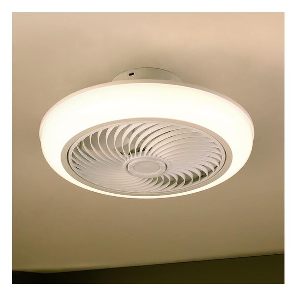 Brilagi-LED Stmívatelné svítidlo s ventilátorem LED/30W/230V 3000-6500K bílá+DO