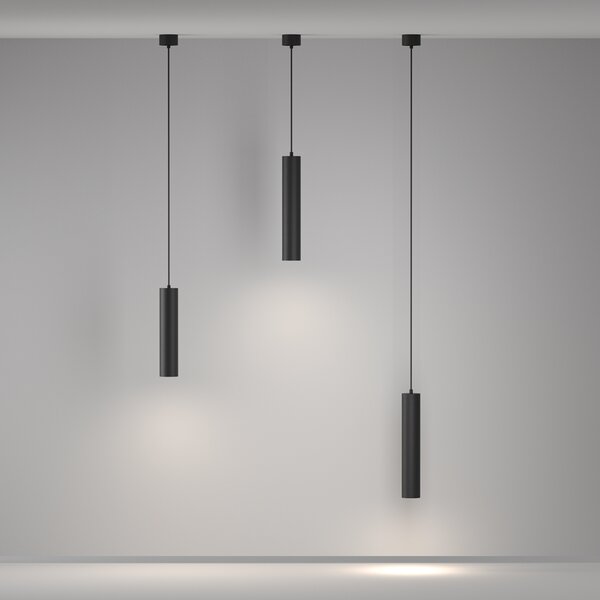 Maytoni Moderní závěsné svítidlo ARTISAN, 10W, d. 30 cm, 1xGU10 Barva: Černá