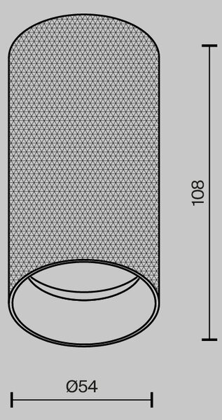 Maytoni Moderní stropní svítidlo ARTISAN, 10W, d. 10,8 cm, 1xGU10 Barva: Černá