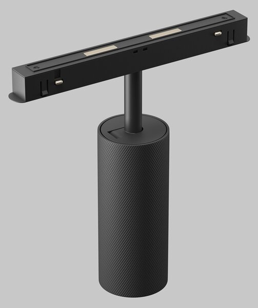 Maytoni Moderní stropní lištové LED svítidlo ARTISAN, 12W, d. 12,5 cm Barva: Černá, Teplota světla: 3000K - teplá bílá