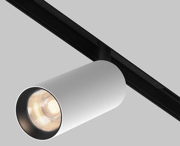 Maytoni Moderní stropní lištové LED svítidlo ARTISAN, 12W, d. 12,5 cm Barva: Černá, Teplota světla: 3000K - teplá bílá