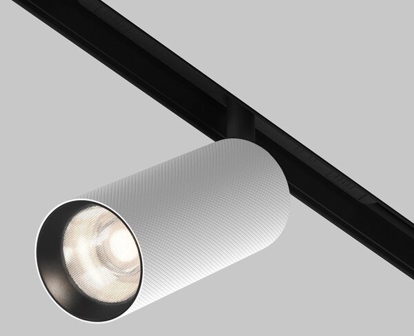 Maytoni Moderní stropní lištové LED svítidlo ARTISAN, 12W, d. 12,5 cm Barva: Černá, Teplota světla: 3000K - teplá bílá