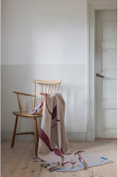 Béžová deka 130x175 cm Studio – Mette Ditmer Denmark
