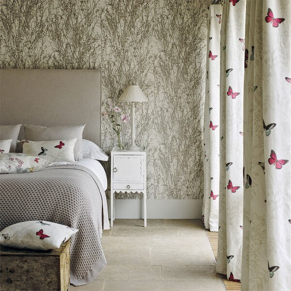 Sanderson Tapeta Meadow Canvas, kolekce Woodland Walk tapet Sanderson: Gilver/Linen