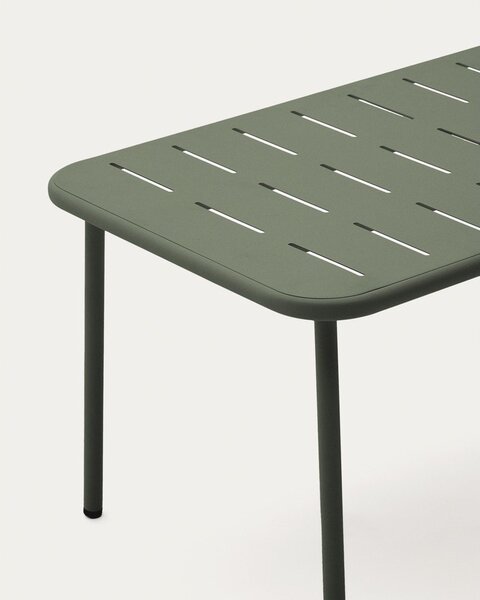 Ocelový zahradní konferenční stolek 50x90 cm Zivia – Kave Home
