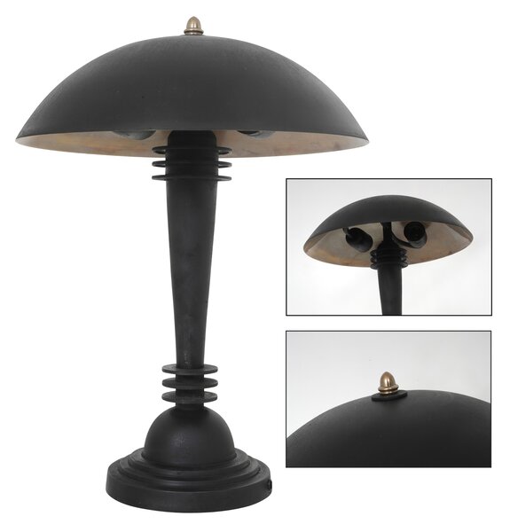 Kovová stolní lampa do pracovny DIDO Barva: mosaz