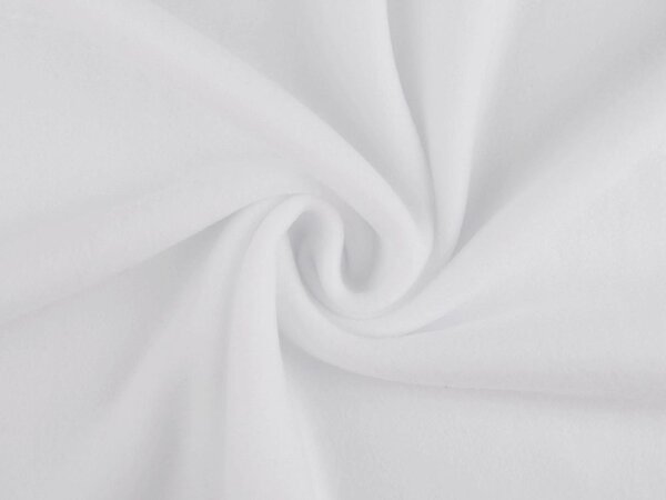 Polar fleece METRÁŽ - 1 (050) (240 g/m²) bílá
