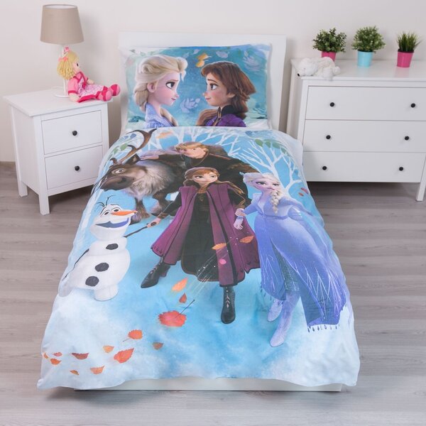 Dadka Vracov Jerry Fabrics Frozen 2 Family dětské bavlněné povlečení Rozměr: 1x 70 x 90 a 1x 140 x 200 cm