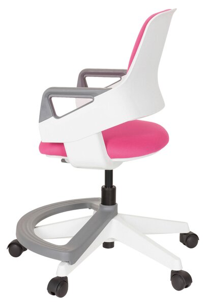 OTOČNÁ ŽIDLE PRO MLÁDEŽ, pink MID.YOU - Online Only psací stoly & židle, Online Only
