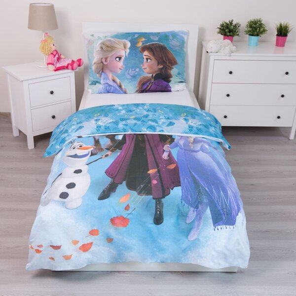 Dadka Vracov Jerry Fabrics Frozen 2 Family dětské bavlněné povlečení Rozměr: 1x 70 x 90 a 1x 140 x 200 cm